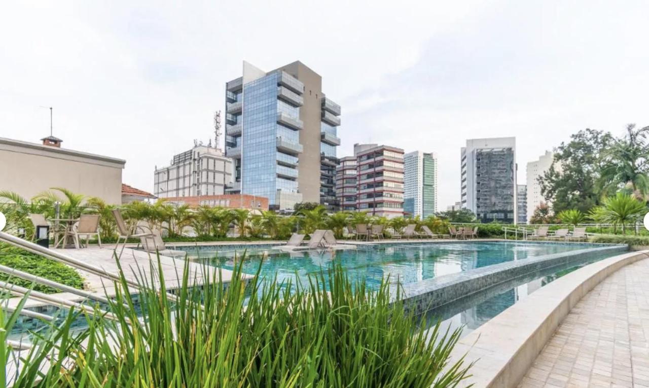 Apartamento Na Faria Lima E Condominio De Luxo Em Pinheiros サンパウロ エクステリア 写真