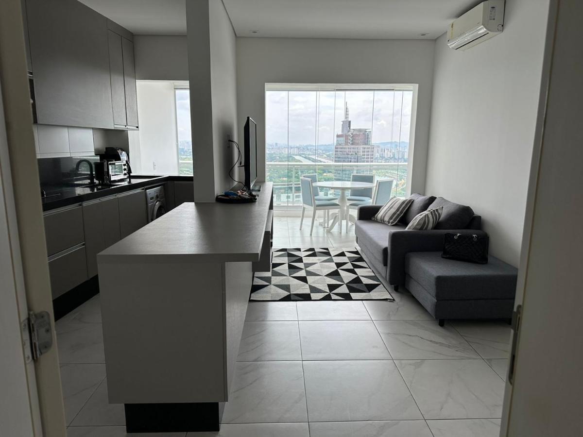Apartamento Na Faria Lima E Condominio De Luxo Em Pinheiros サンパウロ エクステリア 写真