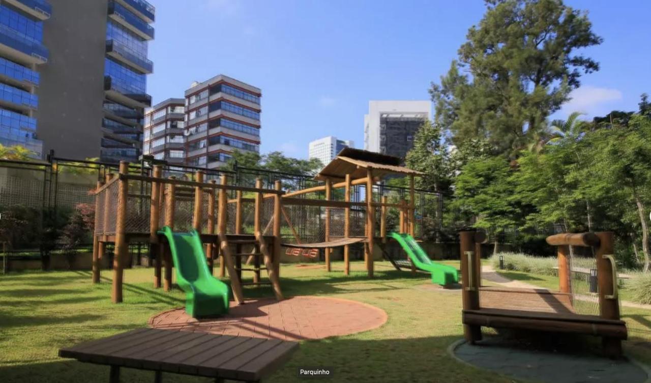 Apartamento Na Faria Lima E Condominio De Luxo Em Pinheiros サンパウロ エクステリア 写真